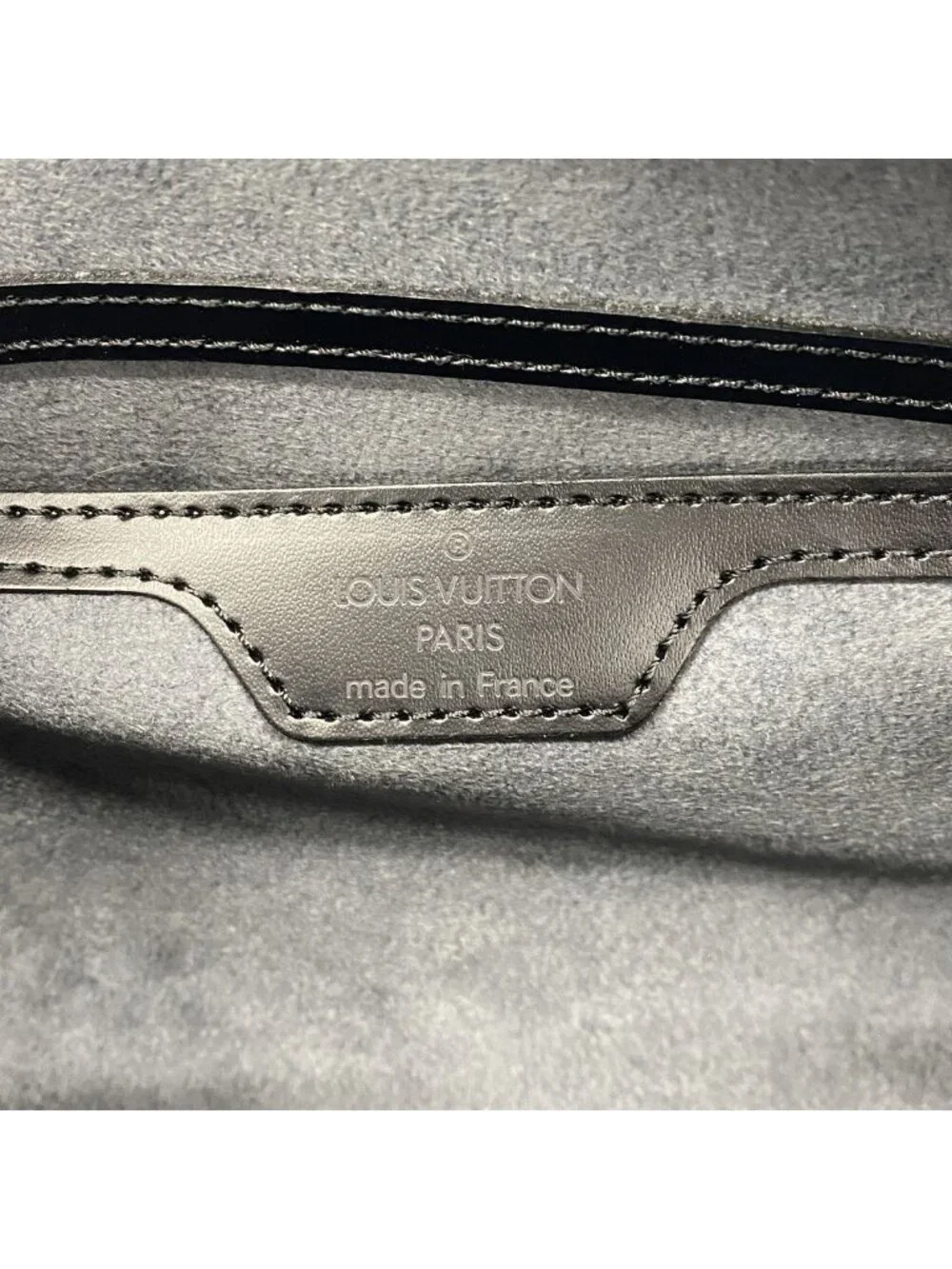 Louis Vuitton Epi Souflo Noir Handbag